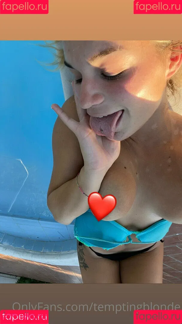 temptingblonde Onlyfans Photo Gallery 