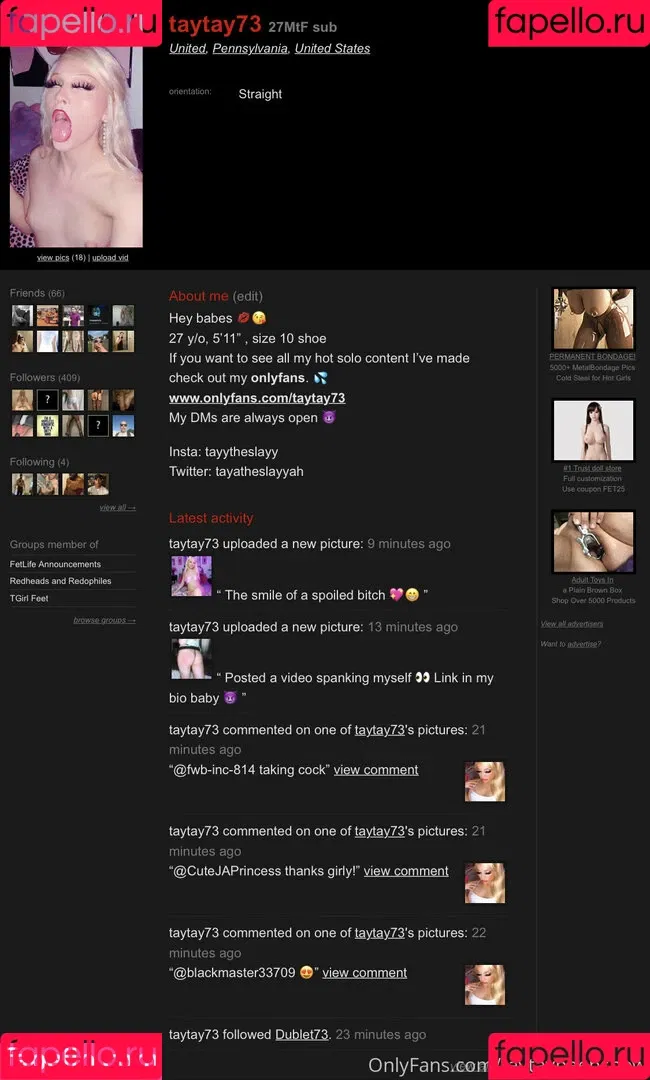 taytaypeepshow Onlyfans Photo Gallery 