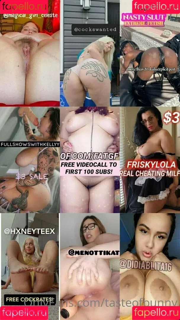 tasteofbunny Onlyfans Photo Gallery 