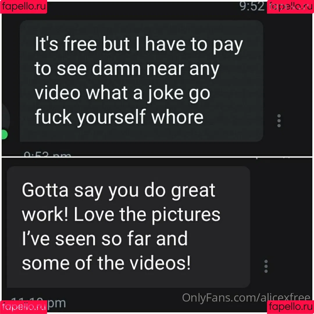 alicexfree Onlyfans Photo Gallery 