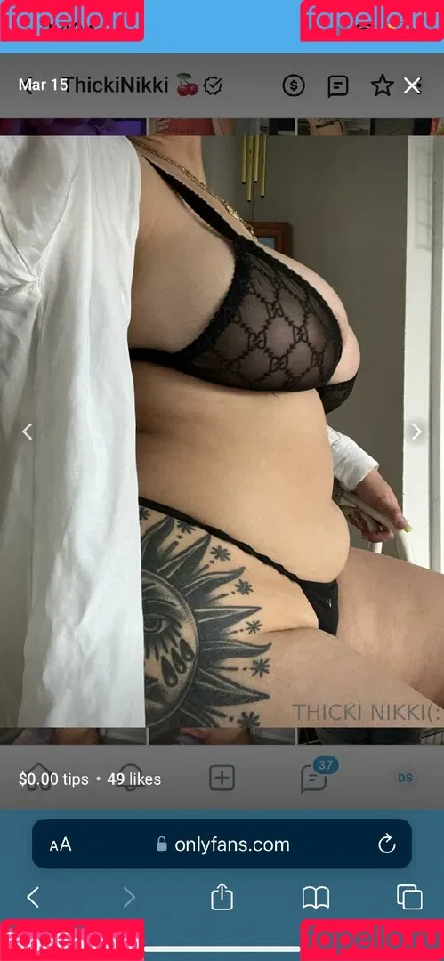 thicki_nikki Onlyfans Photo Gallery 