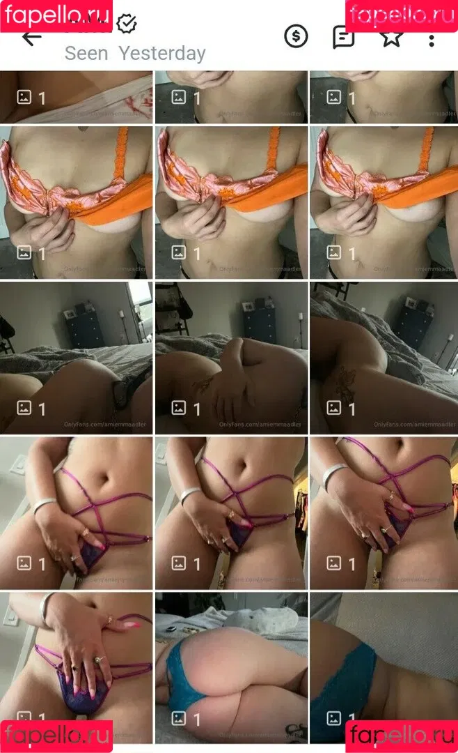 amiemmaadler Onlyfans Photo Gallery 