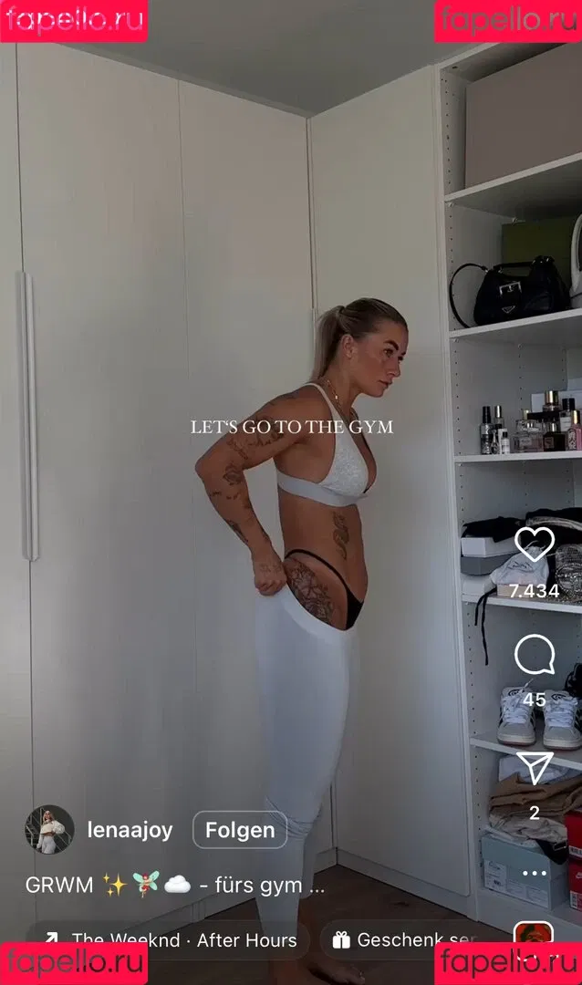 Latest leaks Lenaajoy Nude - Fapello